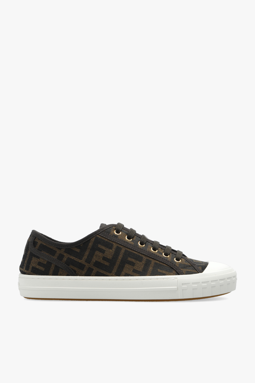 Fendi sales shearling sneakers